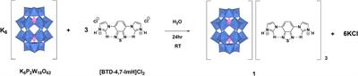 A Cooperative Photoactive Class-I Hybrid Polyoxometalate With Benzothiadiazole–Imidazolium Cations